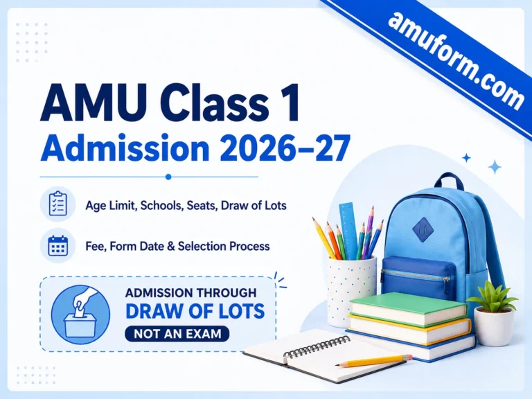 AMU Class 1 Admission