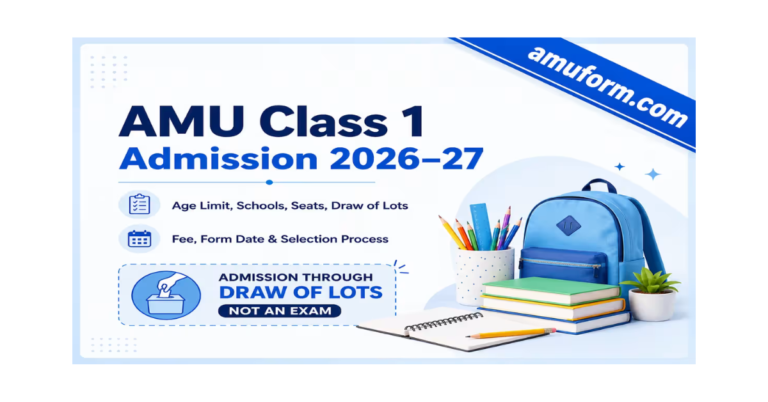 AMU Class 1 Admission